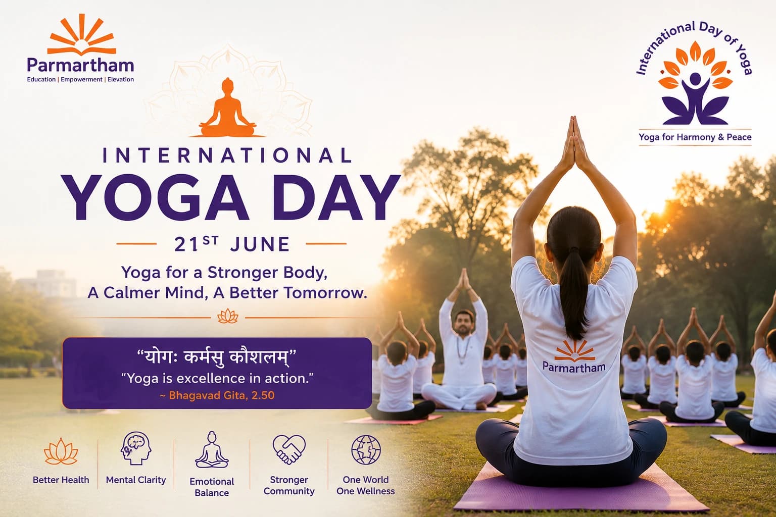 International Yoga Day: Building Healthier Communities, One Breath at a Time